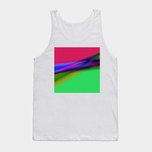 red blue green abstract art Tank Top